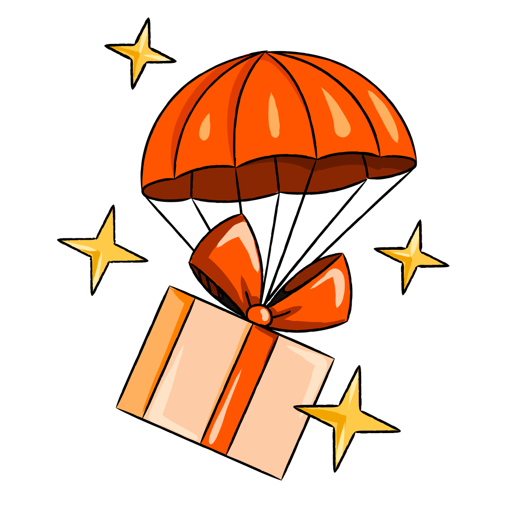 Grubhub Drop Parachute