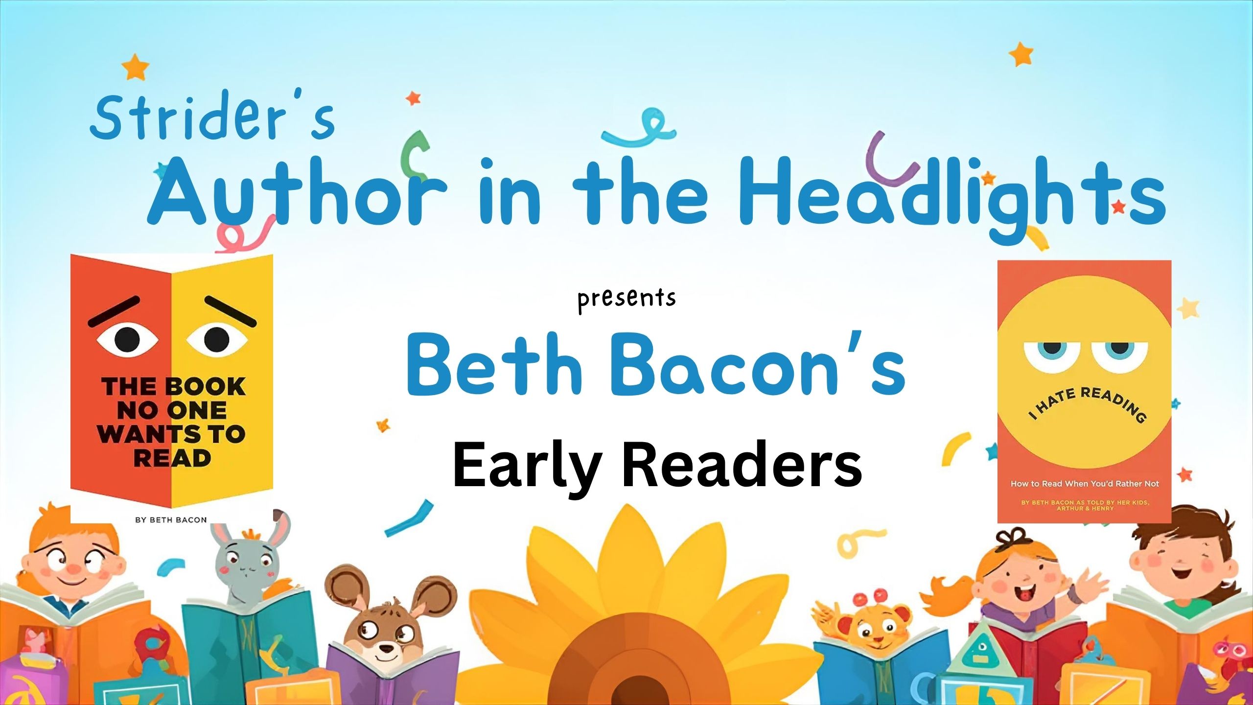Picture of two Beth Bacon's early readers