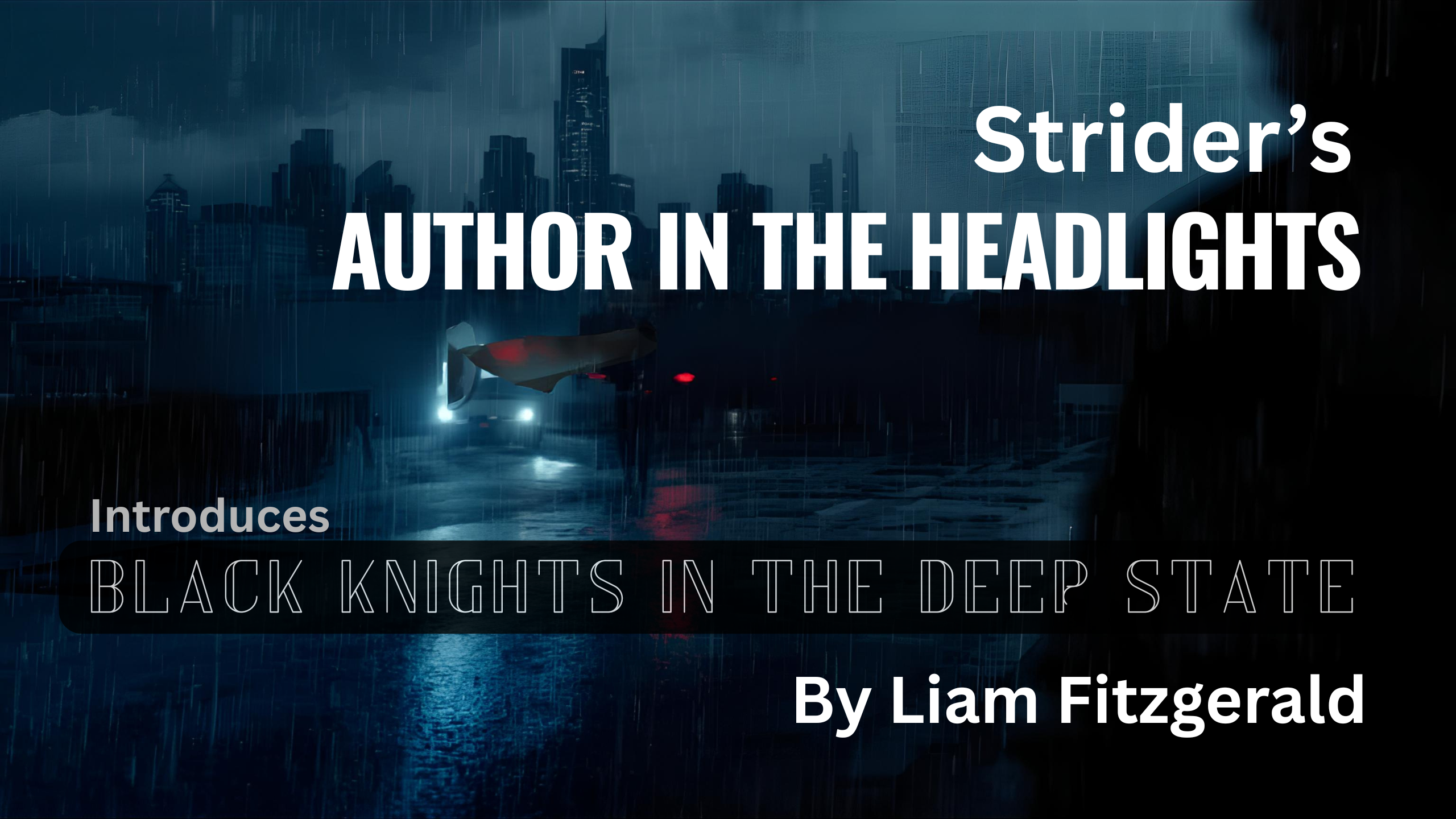 Banner of Author in the Headlights episode with Liam Fitzgerald