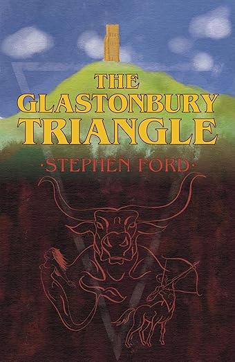 Author in the Headlights cover of Stephen Ford's book, The Glastonbury Triangle