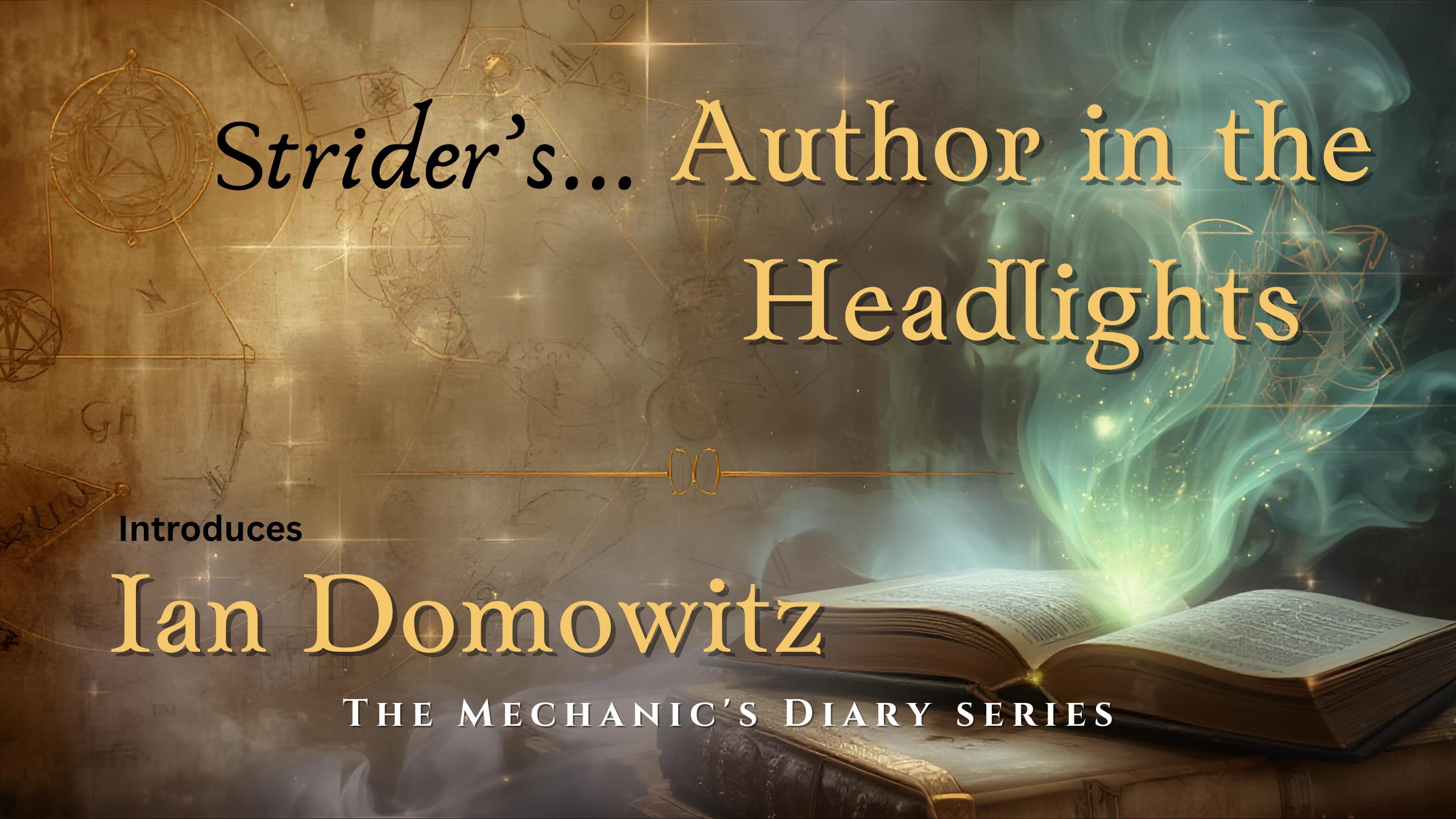 Banner of Author in the Headlights episode with Liam Fitzgerald