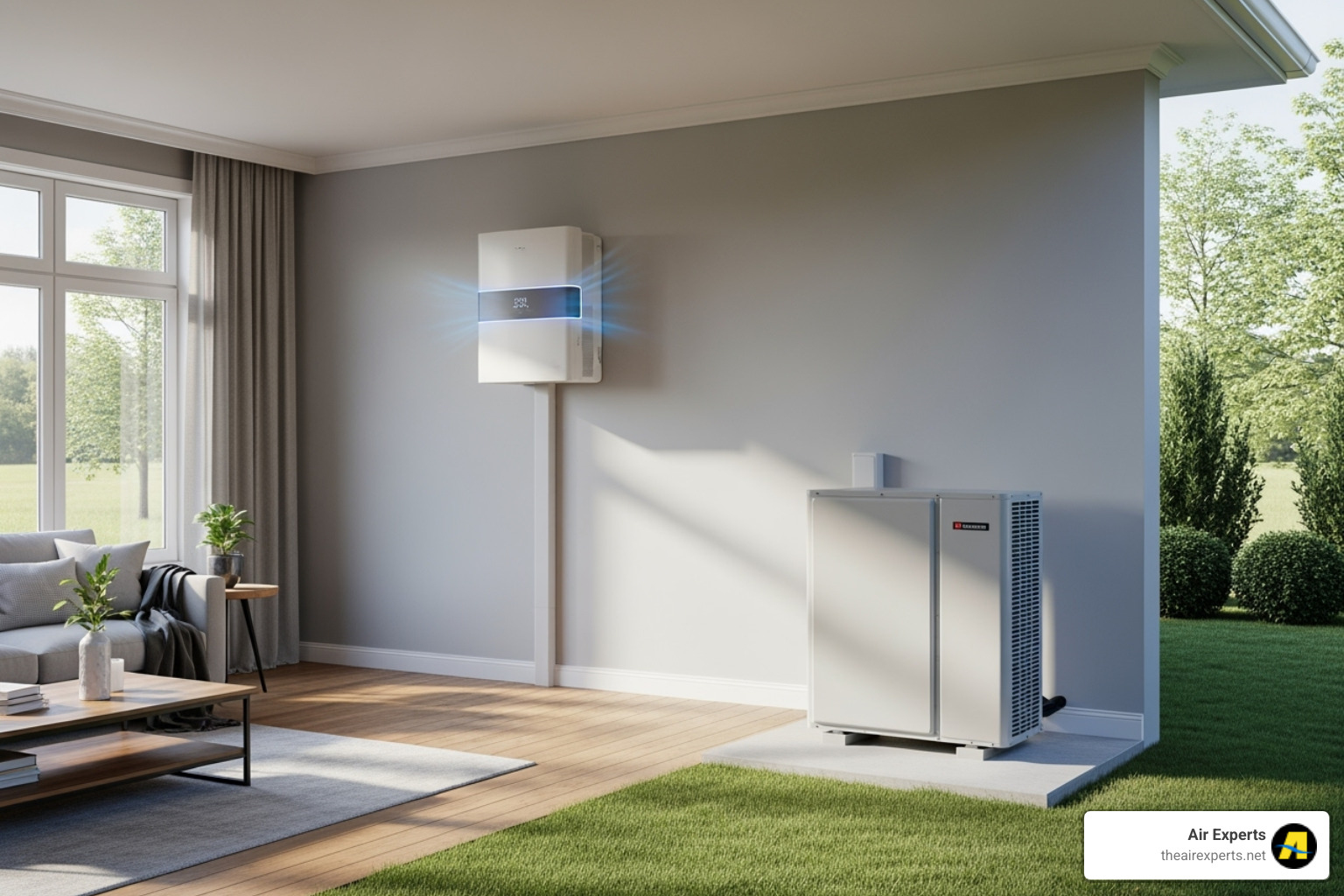 optimal placement for indoor and outdoor units - ductless system installation