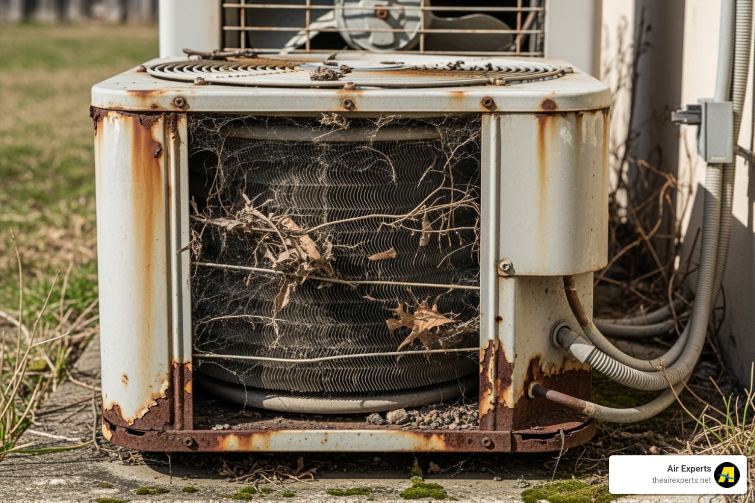 old, weathered outdoor AC unit - ac system upgrade birmingham al old, weathered outdoor AC unit - ac system upgrade birmingham al