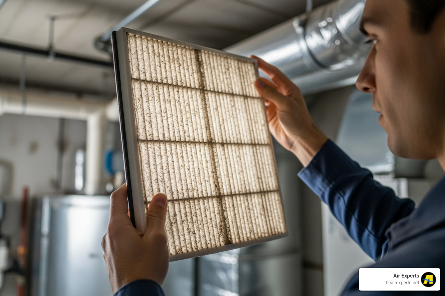 A person checking their HVAC filter - hvac filter upgrade sylacauga al A person checking their HVAC filter - hvac filter upgrade sylacauga al