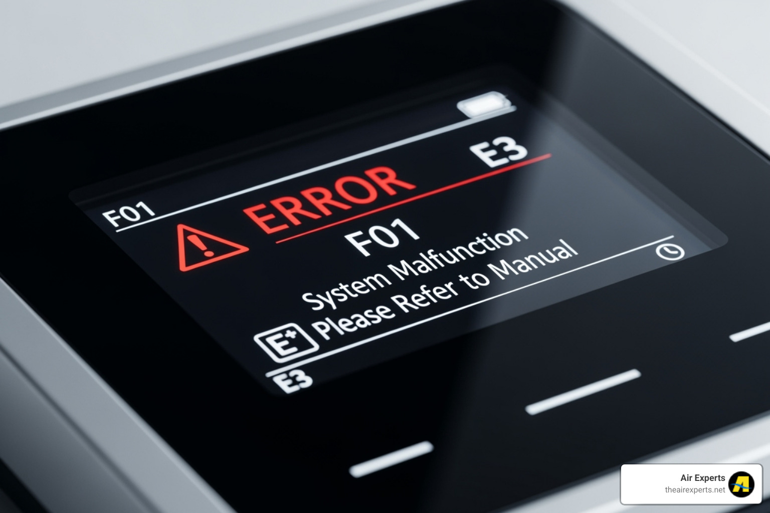 thermostat displaying an error message - HVAC repair Homewood AL thermostat displaying an error message - HVAC repair Homewood AL