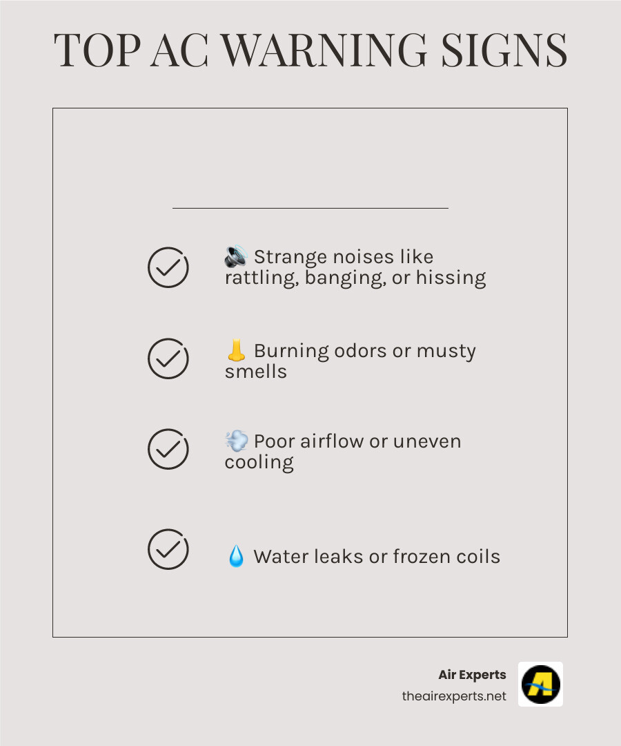 Infographic showing top signs you need AC repair in Pell City AL and what to do - ac repair pell city al infographic Infographic showing top signs you need AC repair in Pell City AL and what to do - ac repair pell city al infographic