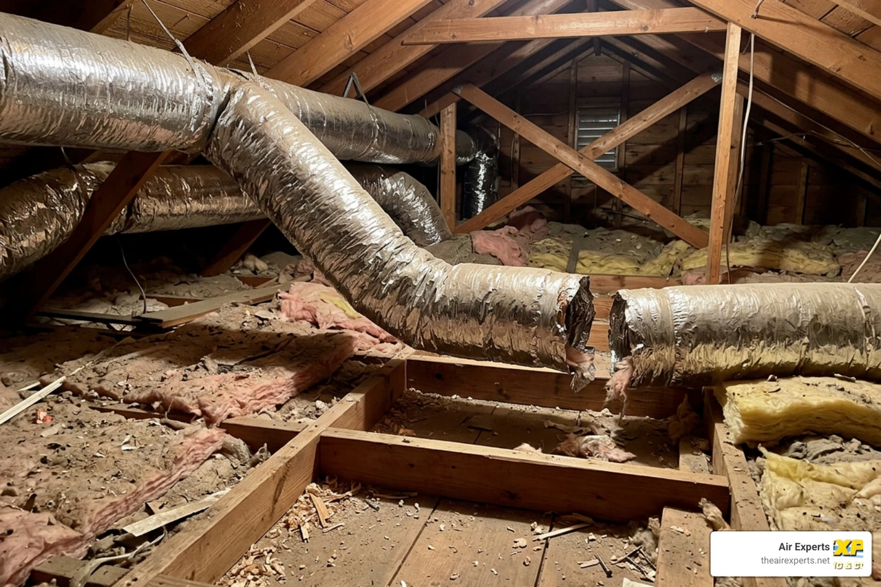 How Ductwork Mistakes During Installation Hurt Your Comfort: Terms Demystified