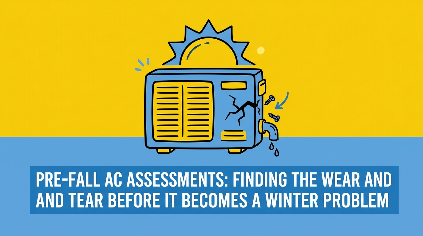 Pre-Fall AC Assessments: Finding the Wear and Tear Before It Becomes a Winter Problem — featured image