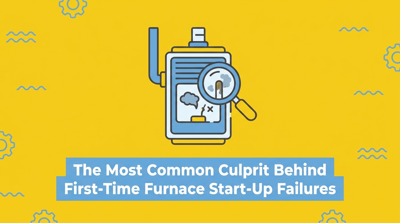 The Most Common Culprit Behind First-Time Furnace Start-Up Failures — featured image