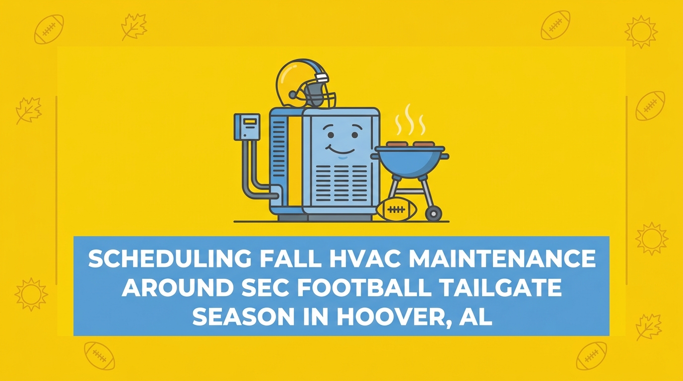 Scheduling Fall HVAC Maintenance Around SEC Football Tailgate Season in Hoover, AL — featured image