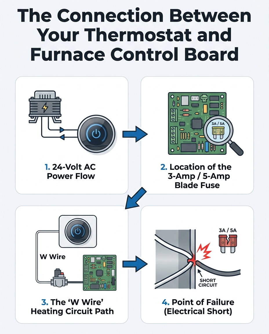 The Connection Between Your Thermostat and Furnace Control Board