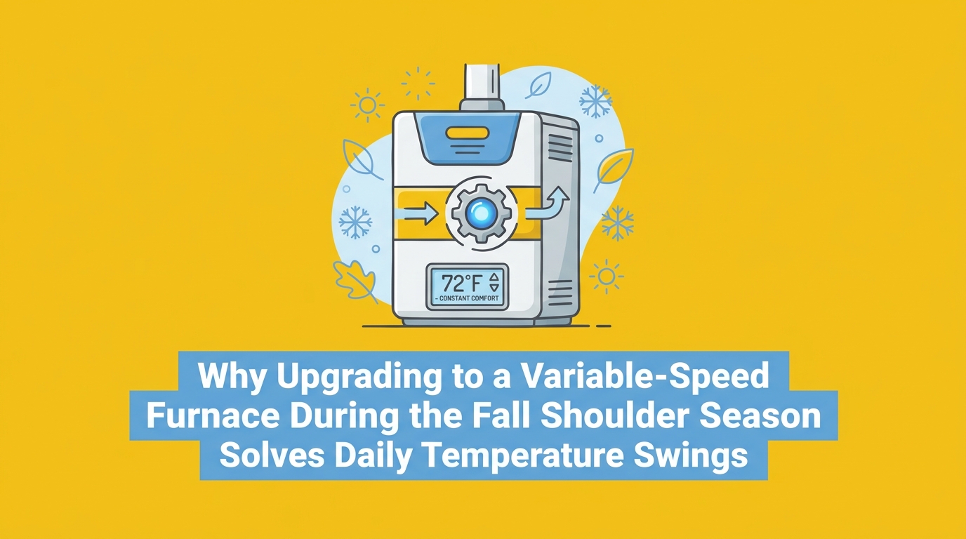 Why Upgrading to a Variable-Speed Furnace During the Fall Shoulder Season Solves Daily Temperature Swings — featured image