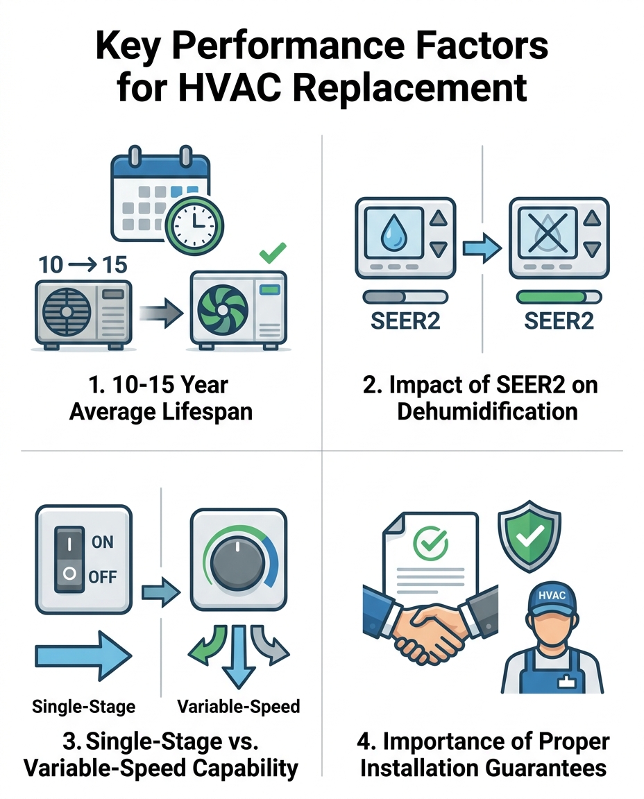 Key Performance Factors for HVAC Replacement