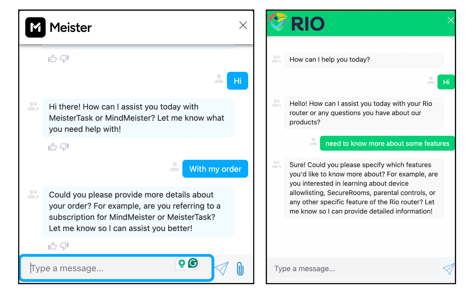 Examples of White Label AI Agents