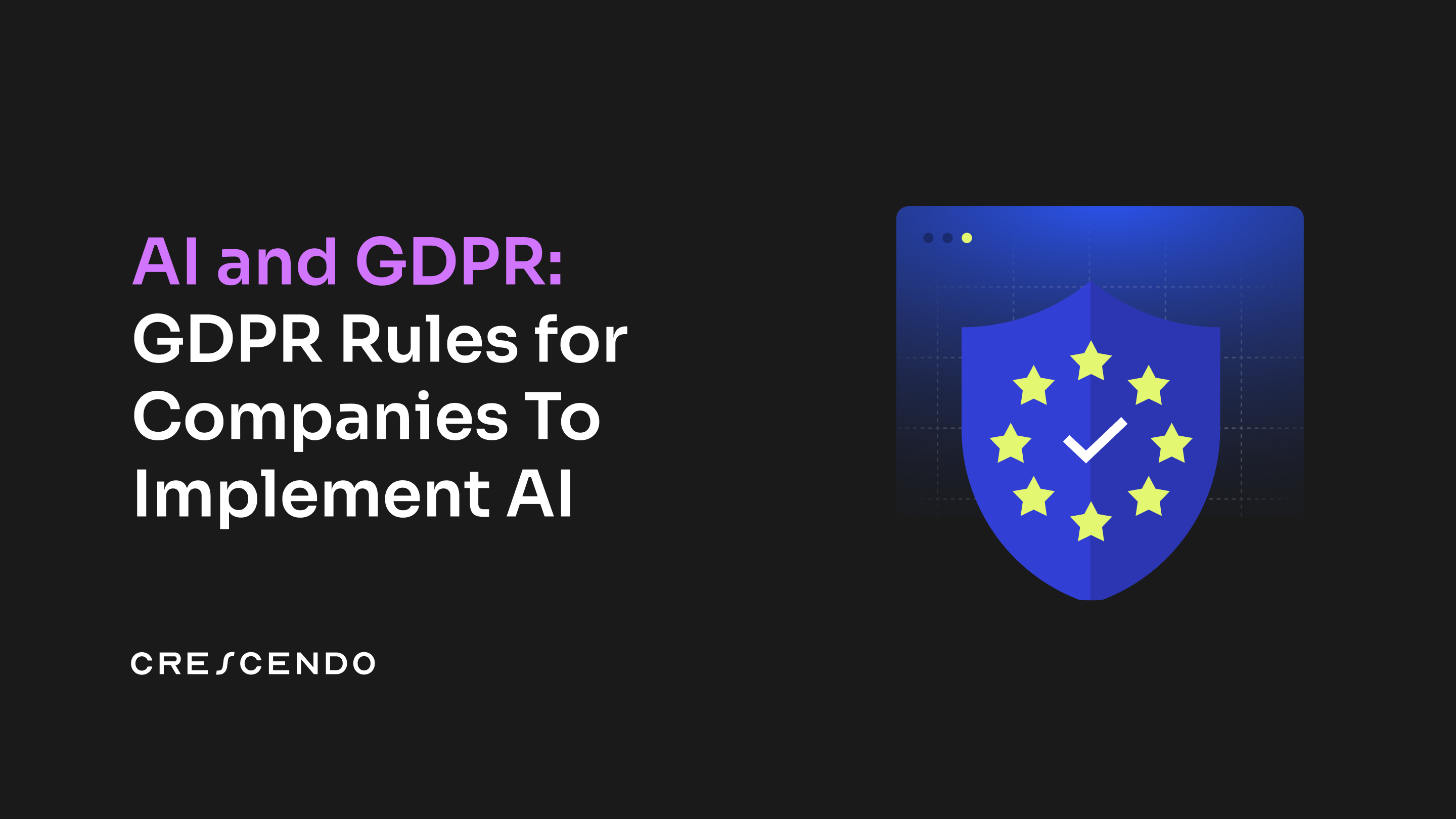 AI and GDPR