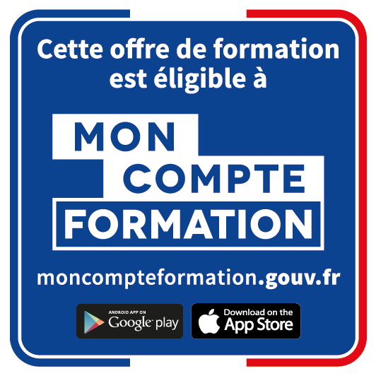 Cette offre de formation est éligible à Mon Compte Formation