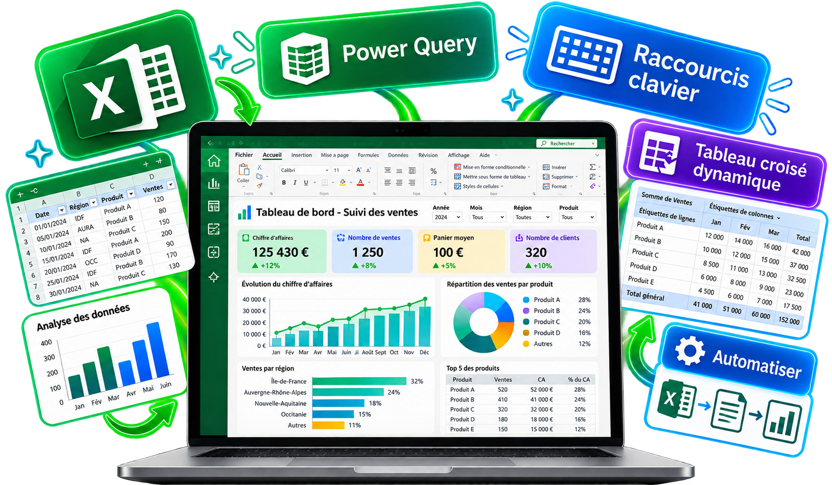 Formation Excel Débutant