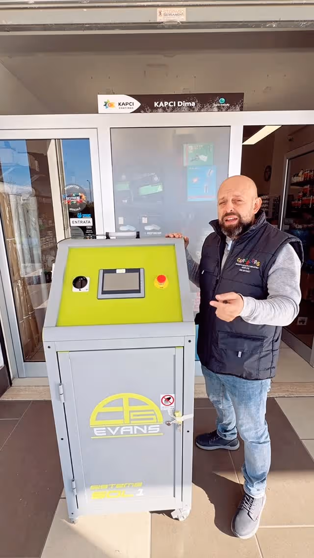 Rivenditore ufficiale Evans - Sistemi di deionizzazione per verniciatura industriale