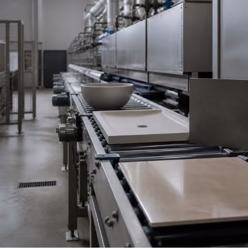 Smaltatura e verniciatura nel settore ceramico