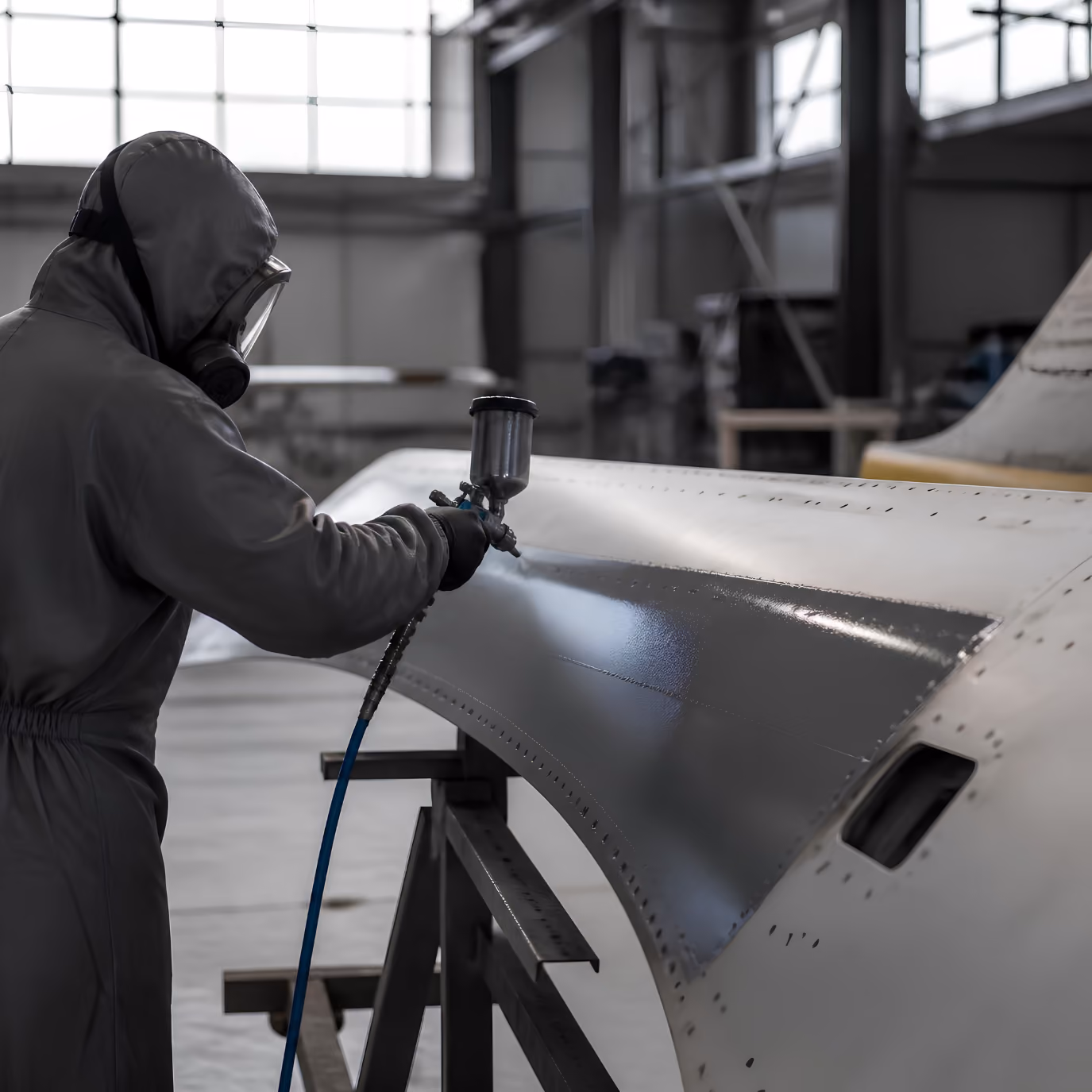 Verniciatura in carrozzeria – aria compressa Evans