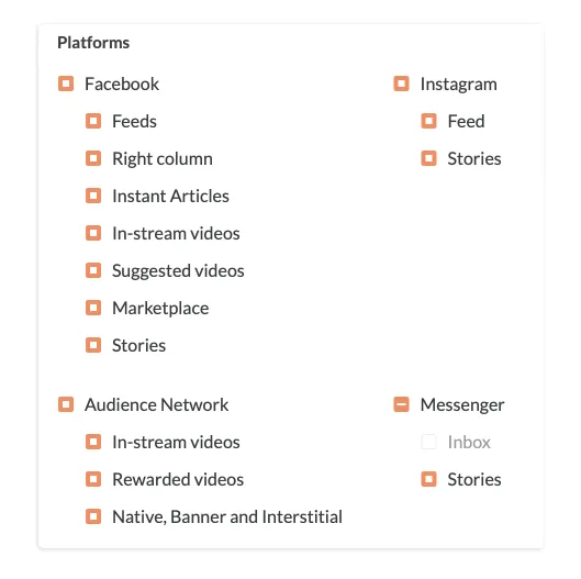 Ad Placements - Revealbot Instagram Auto-boosting