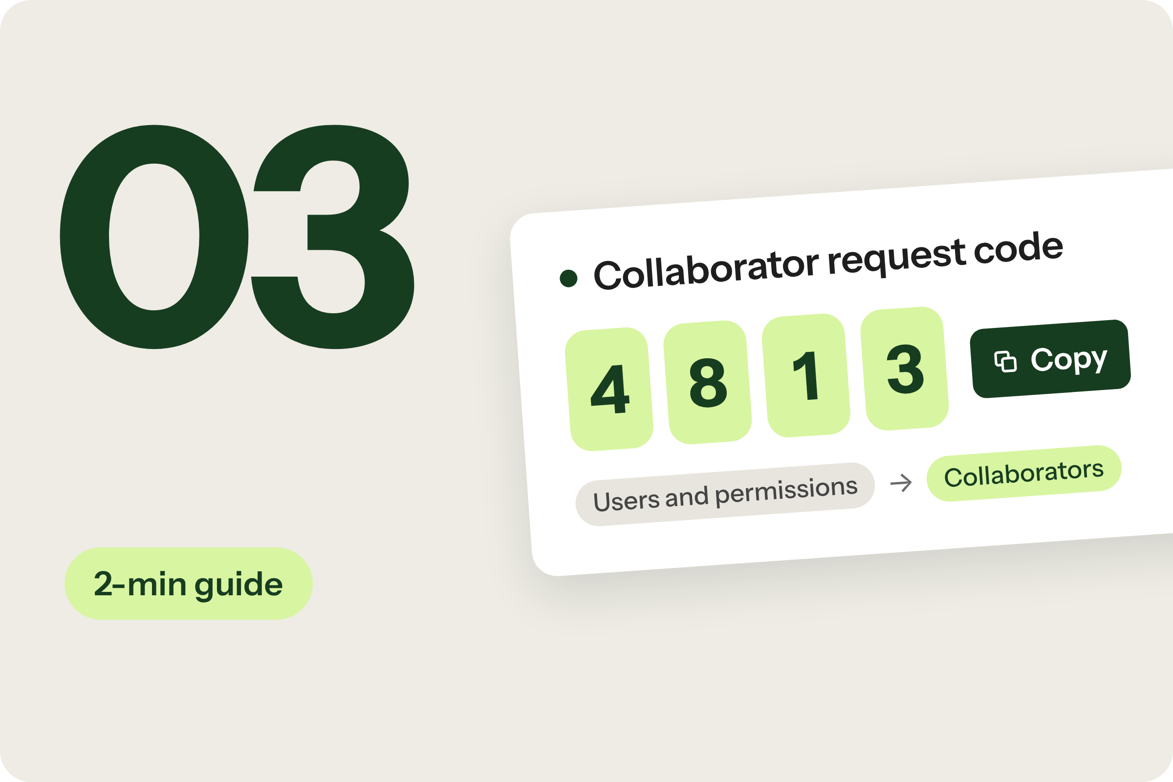 Shopify collaborator request code with the Users and permissions path