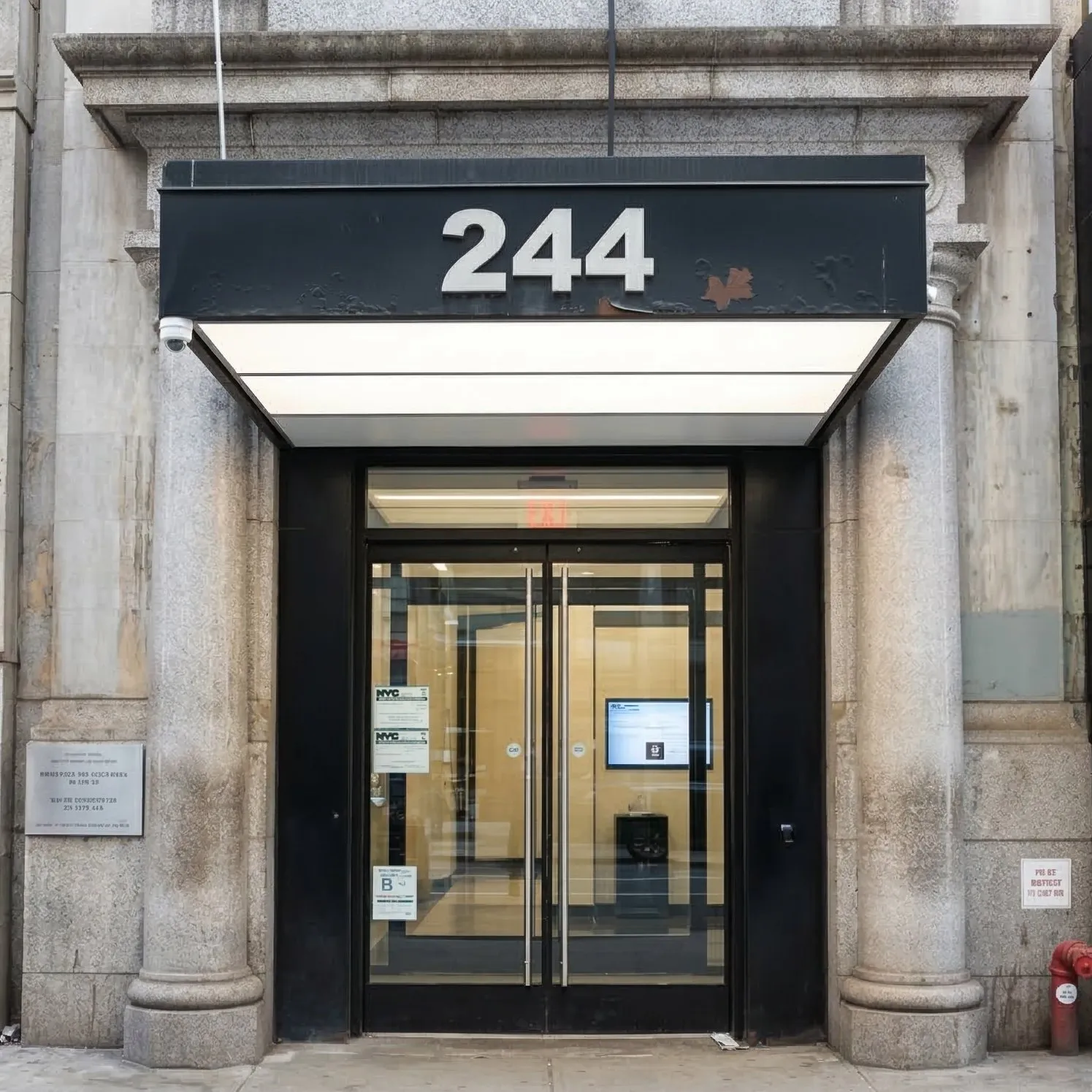 Entrance to 30 E 40th St. NY, NY 10016