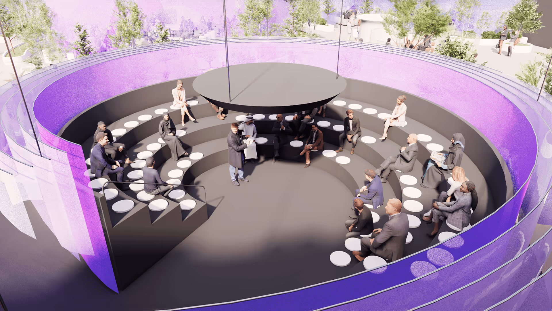 Hevolution Summit carousel image capturing highlights from the global healthspan event.