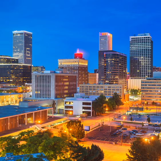 Tulsa skyline