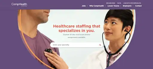 CompHealth recruitment agency connecting hospitals with interventional radiologists quickly.