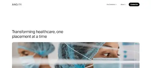 AAG Health, a healthcare staffing partner focused on transforming placements across the U.S.