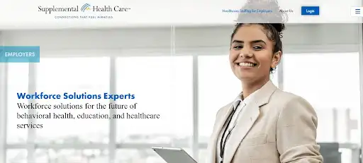 Healthcare staffing partner offering workforce solutions nationwide.