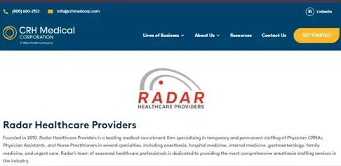 Radar Healthcare Providers