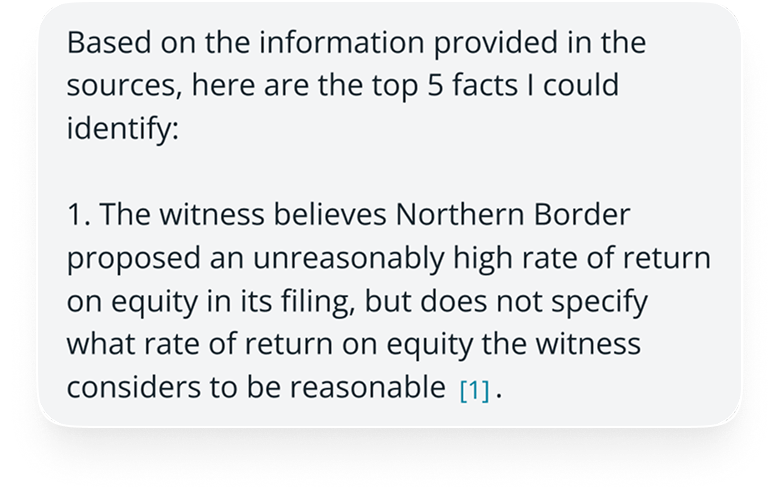 Screenshot of AI legal document review features using Cecilia AI auto review”