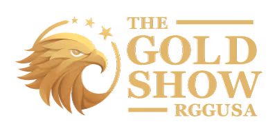 The Gold Show main logo with RGG EAGLE