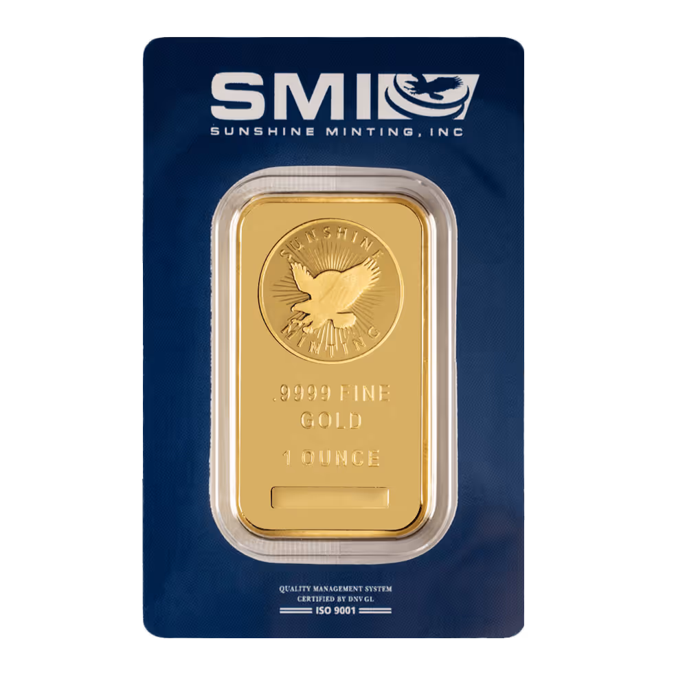 1 oz Gold Bars & Bullion