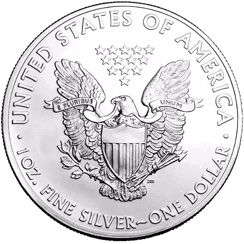 American Silver Eagle Coins reverse