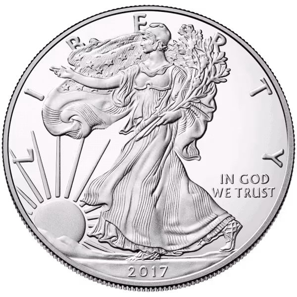 American Silver Eagle Coins obverse