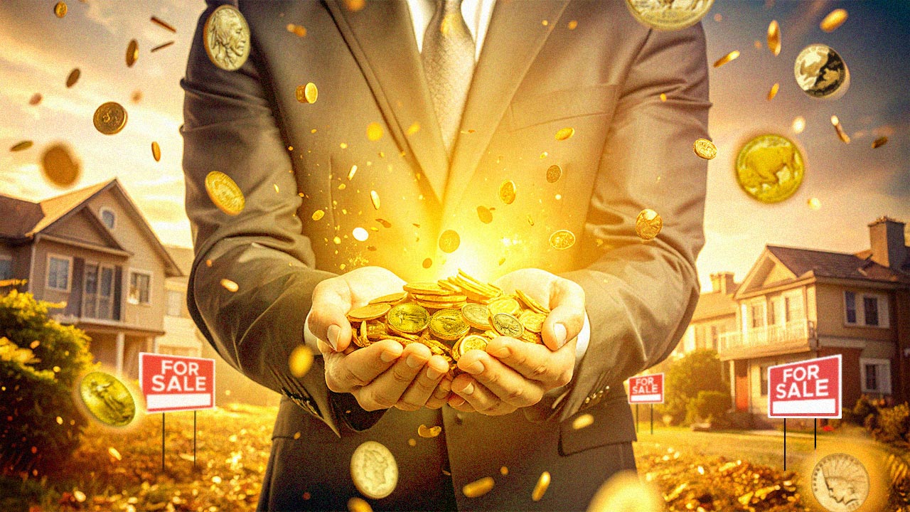 Housing Market Cracks Drive Gold Interest