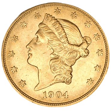 Liberty Head $20 Gold Coin