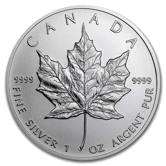 Canadian Silver Maple Leaf reverse