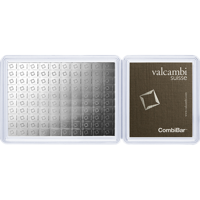 Valcambi Silver CombiBar alternate view