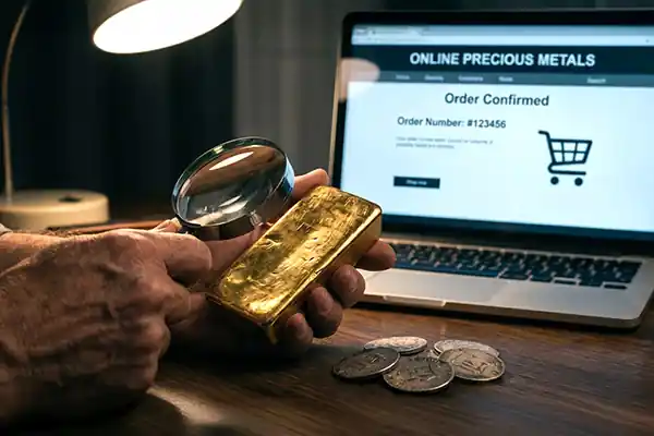 Why Buying Gold Online Carries Added Risk