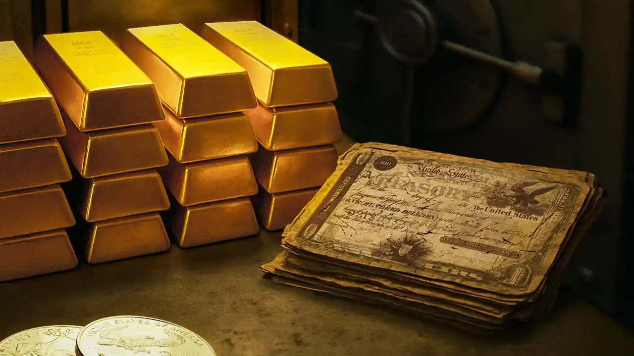 Gold Tops Treasuries in Central Bank Reserves