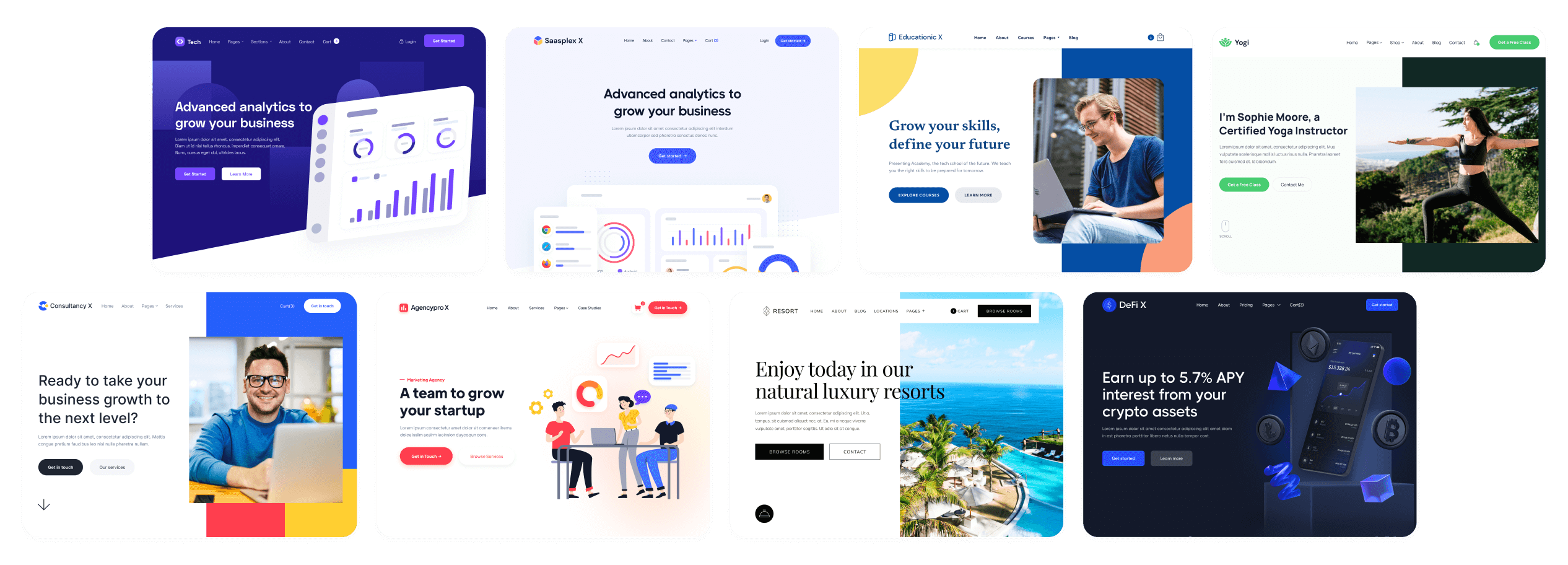 Saasly - Browse all Templates - SaaS Webflow Template