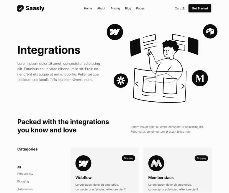 Integrations Saasly