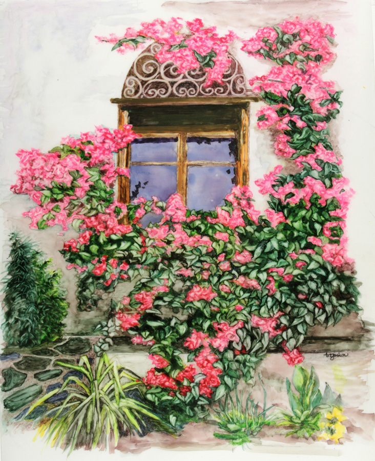 Figure watercolor by Becky Guinn