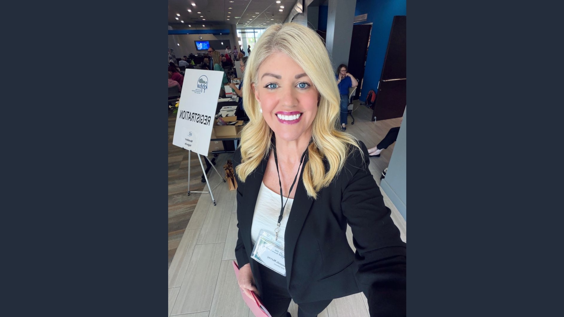 Amanda Murray at KPPA trade show