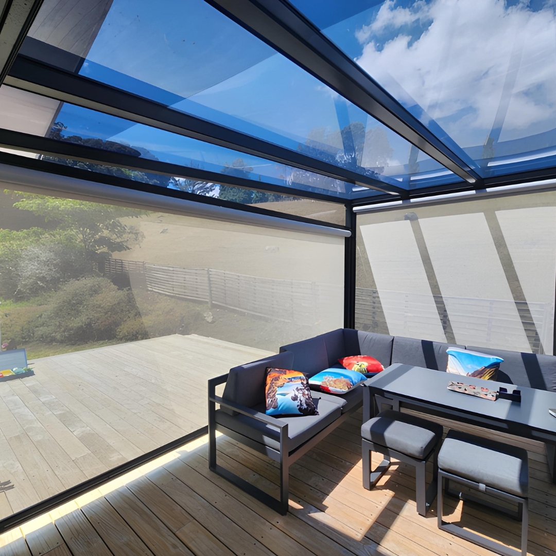 Outdoor room and pergola transformation in rural Whangarei, by Shadeland