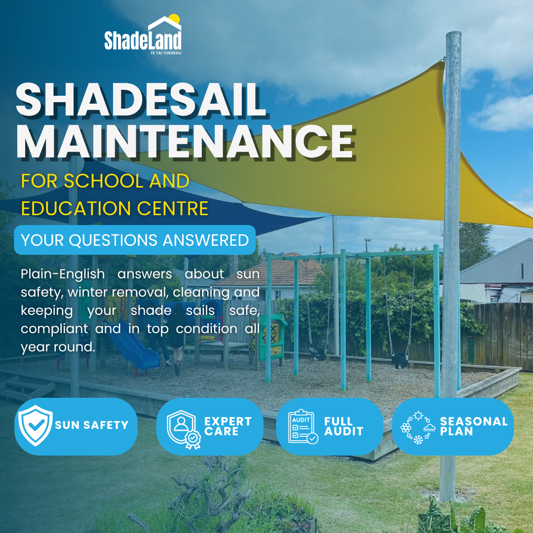Shade Sail Maintenance for Schools & Education Centres: Everything You Need to Know – additional photo 1